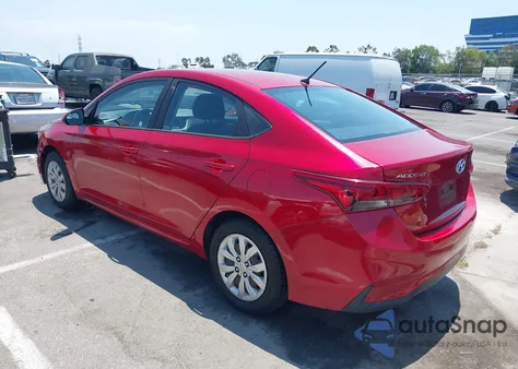 2019 Hyundai Accent Se z USA, uszkodzony, nr VIN 3KPC24A38KE041476